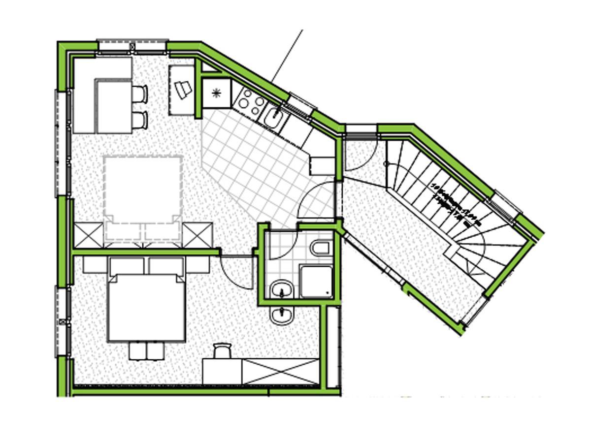 Appartements Zermatt Paradies Pokój zdjęcie